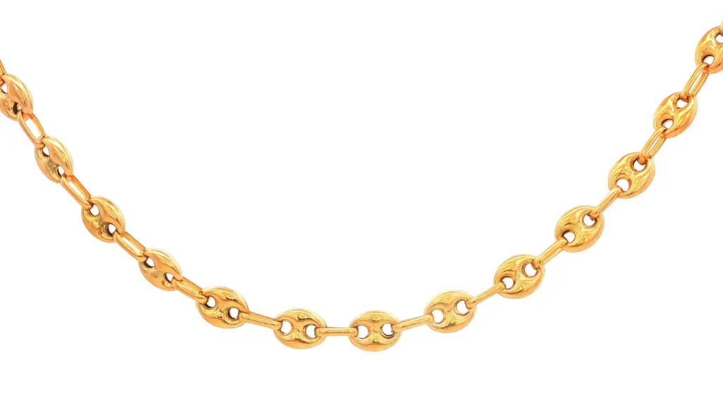 CADENA GUCCI NUMERO 2 ORO AMARILLO