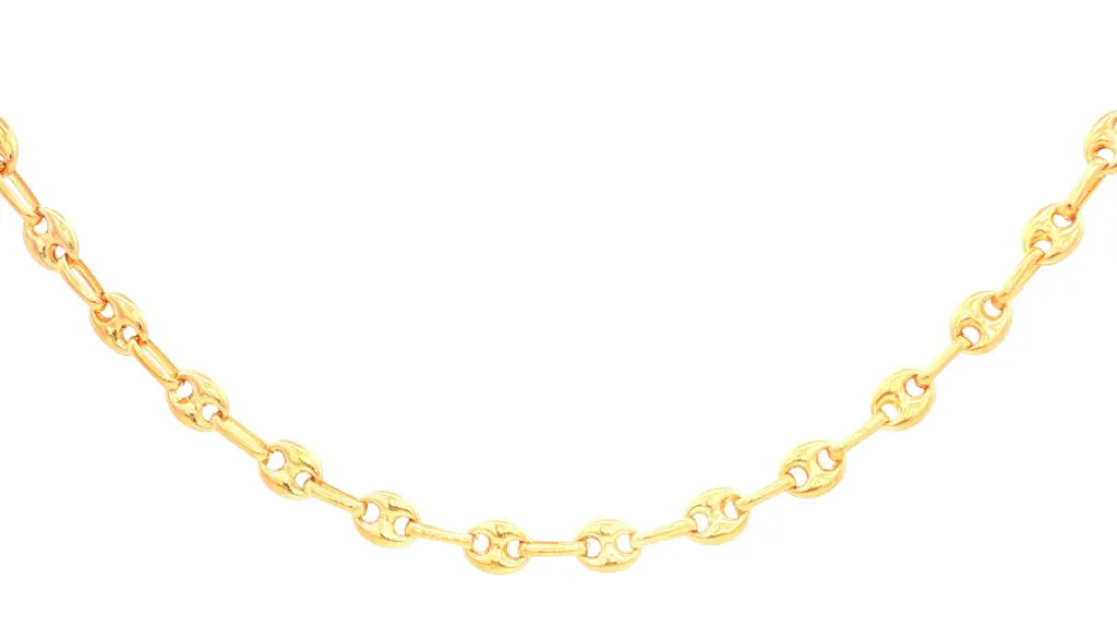 CADENA GUCCI NUMERO 1 ORO AMARILLO