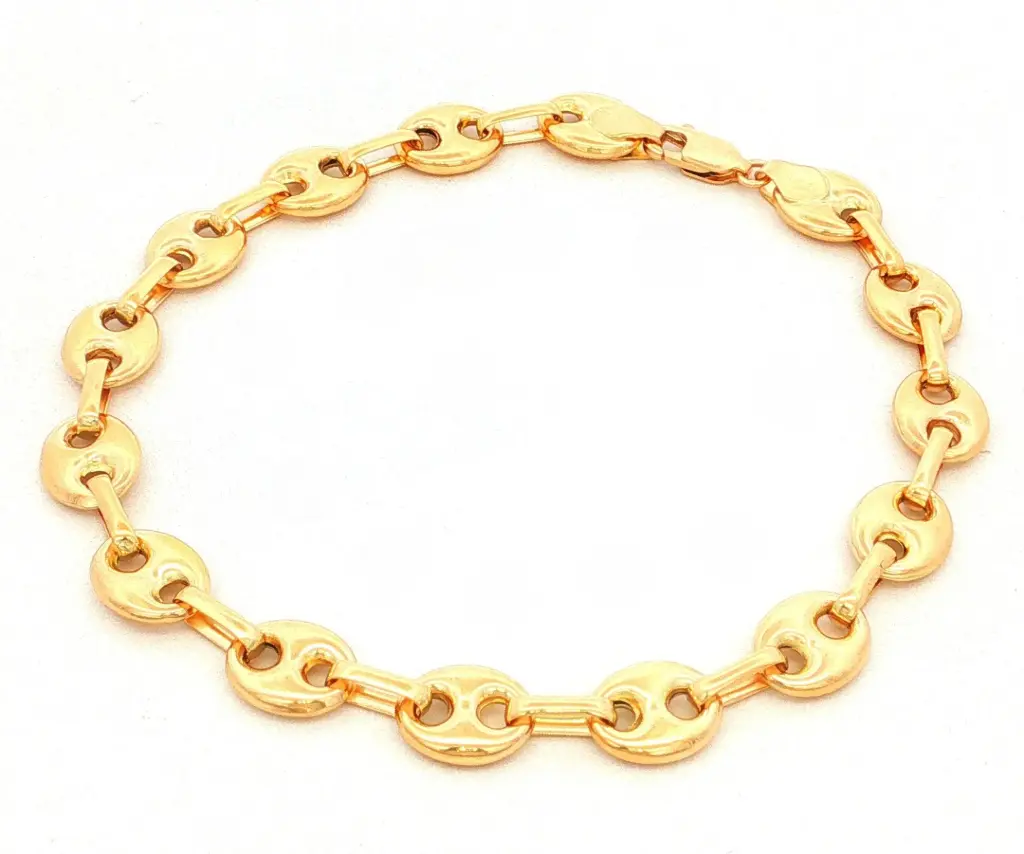 PULSERA GUCCI NUMERO 4 ORO AMARILLO