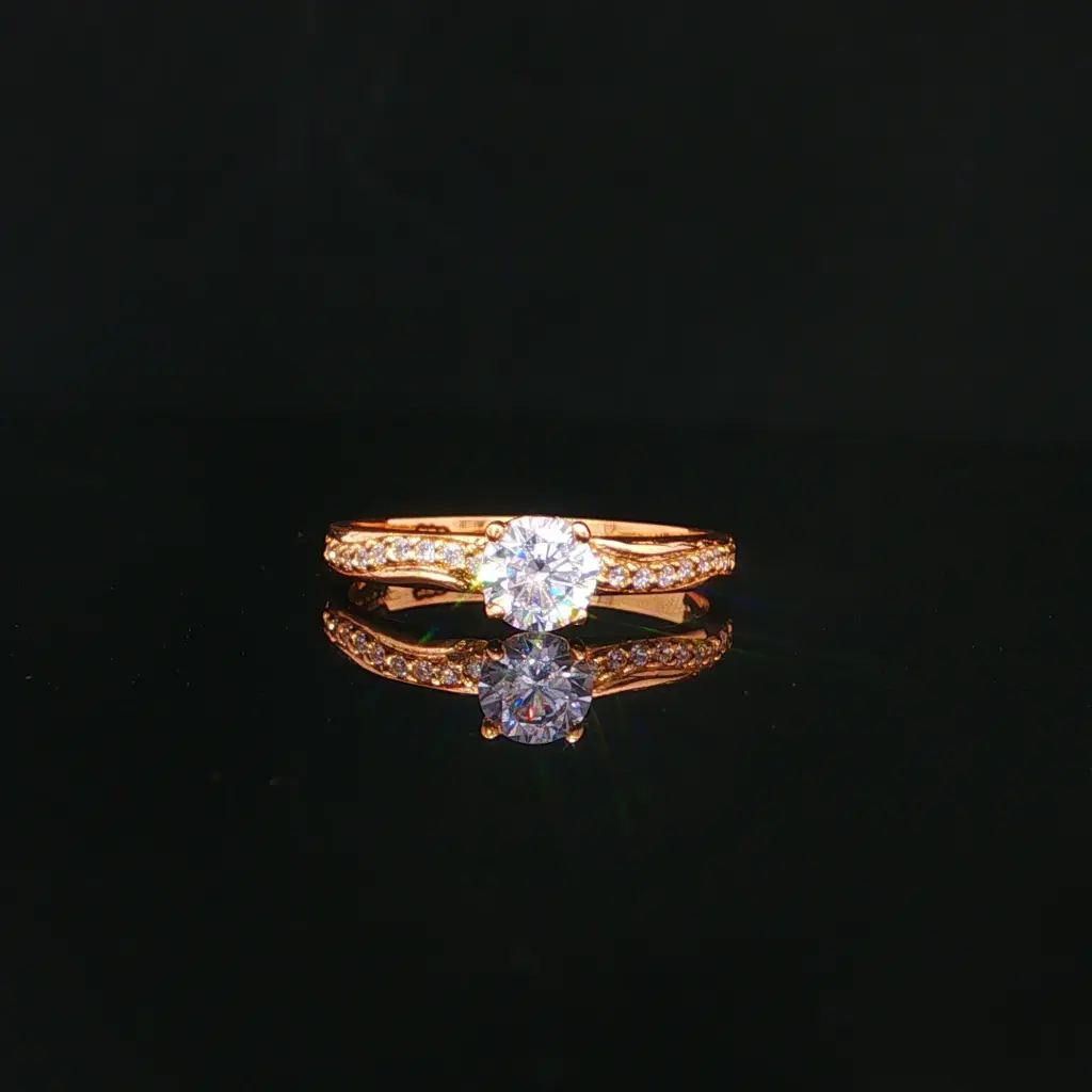 ANILLO SOLITARIO CASTING 4 UÑAS ORO AMARILLO