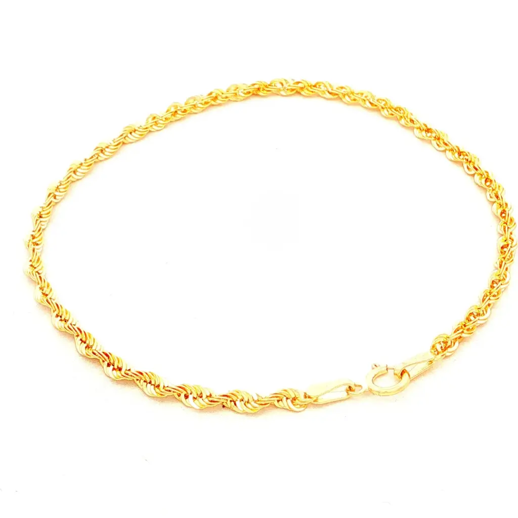 PULSERA FRANCISCANA GLITER ORO AMARILLO