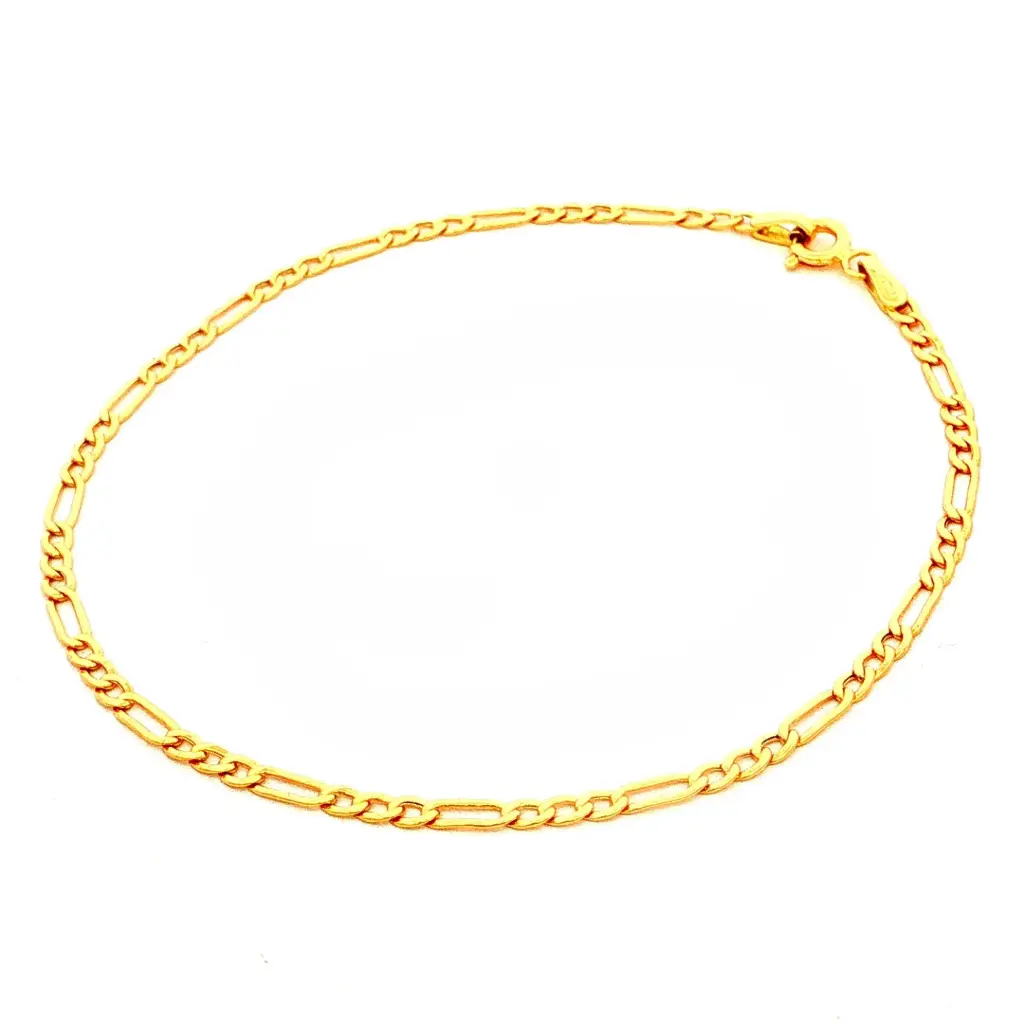 PULSERA FIGARO ORO AMARILLO
