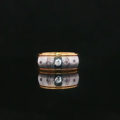 [A0267] [A0267] ARGOLLA 2O DIAMANTE 0,04
