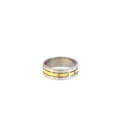 [A0271] ARGOLLA 2O DIAMANTE 0,024