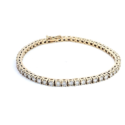 [A1208] PULSERA TENNIS DTE 3,64 PTS OA