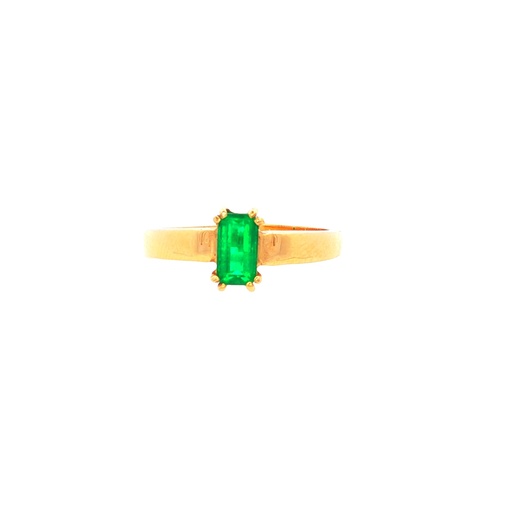 [AG424] ANILLO SOLITARIO ESM 0,7 PTS OA    