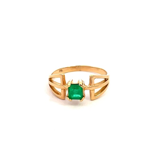 [AG435] [AG435] ANILLO SOLITARIO ESM 0,4 PTS OA    
