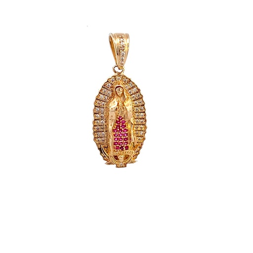 [CD963] DIJE GUADALUPE CASTING COLORES ORO AMARILLO         
