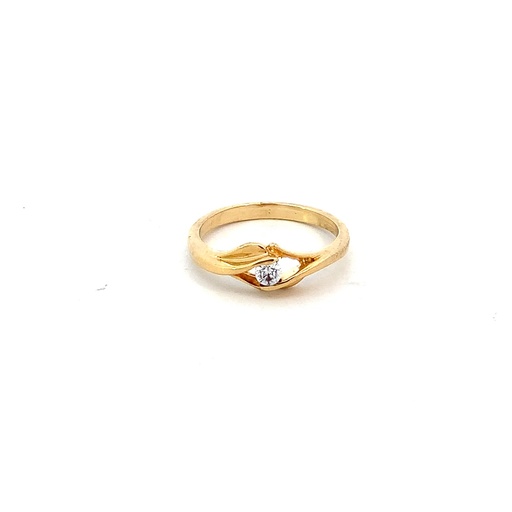 [CM386] ANILLO SOLITARIO ORO AMARILLO               