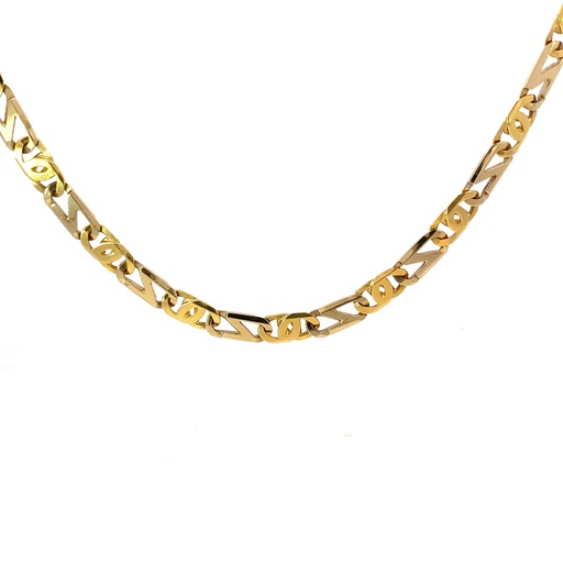 [GOLD118] CADENA CARTIER 2 OROS               