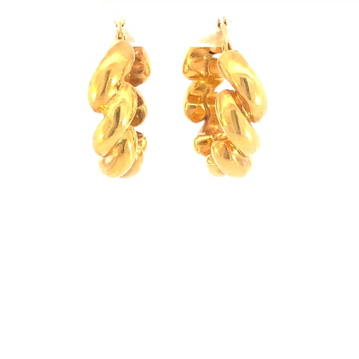 [GOLD285] CANDONGAS ELECTROFORMATURA ORO AMARILLO   