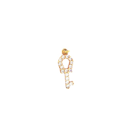[GOLD317] DIJE DE LLAVE CASTING ORO AMARILLO         