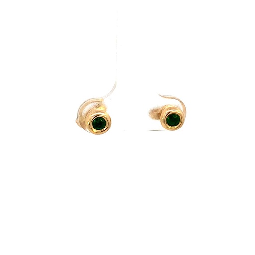 [HA020] TOPOS DONAS ESMERALDA ORO AMARILLO            