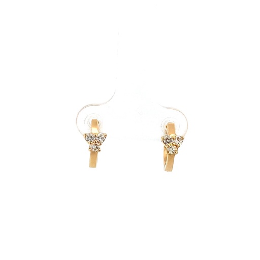 [HA065] CANDONGAS DIAMANTES ORO AMARILLO               