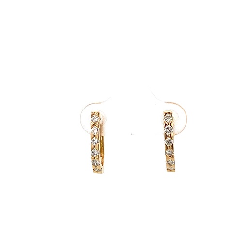 [HA075] CANDONGAS DIAMANTES ORO AMARILLO               