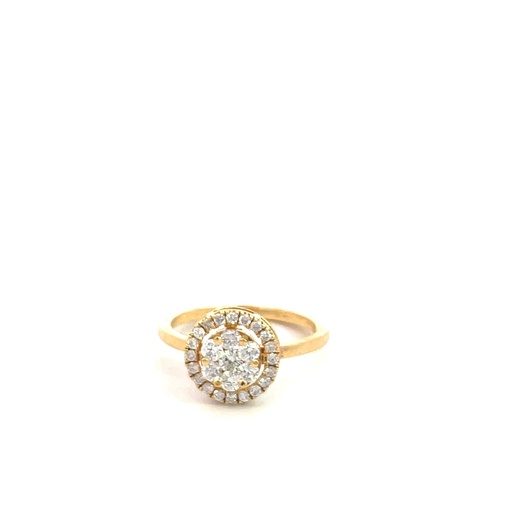 [HA166] ANILLO DE COMPROMISO DIAMANTES      