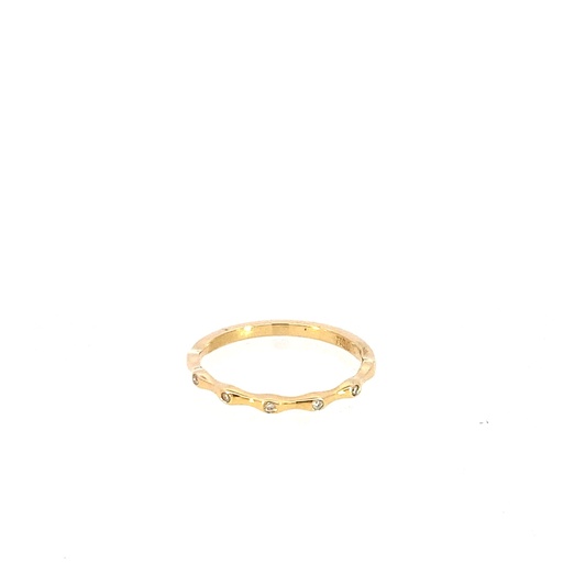 [HA228] ANILLO DIAMANTES ORO AMARILLO