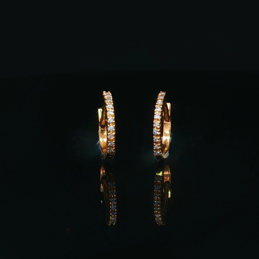 [HA243] CANDONGAS DIAMANTES ORO AMARILLO