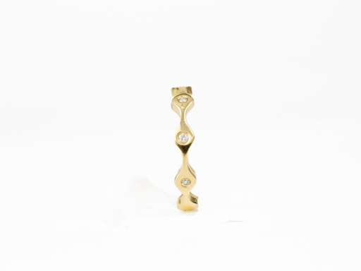 [HA245] ANILLO DIAMANTES ORO AMARILLO