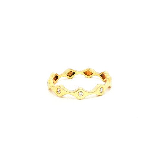 [HA245] ANILLO DIAMANTES ORO AMARILLO