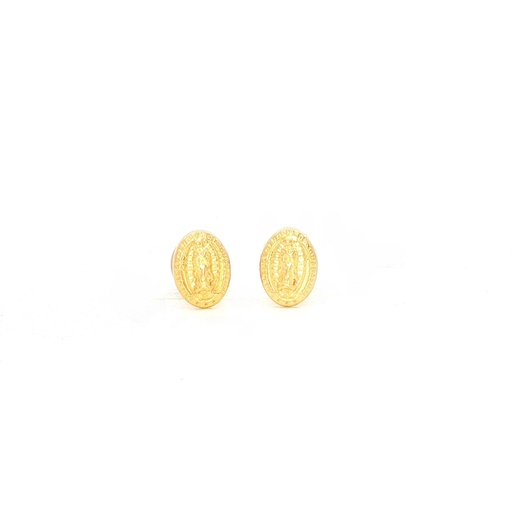 [HJ088] TOPOS VIRGEN DE GUADALUPE ORO AMARILLO