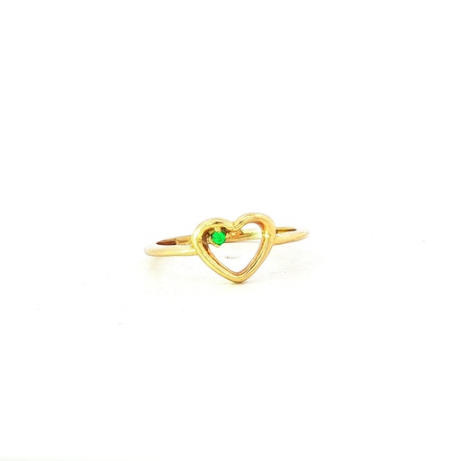 [J130] ANILLO CORAZON ESM 0,02 PTS