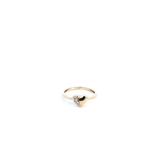 [J136] ANILLO CORAZON DTE 0,05 PTS