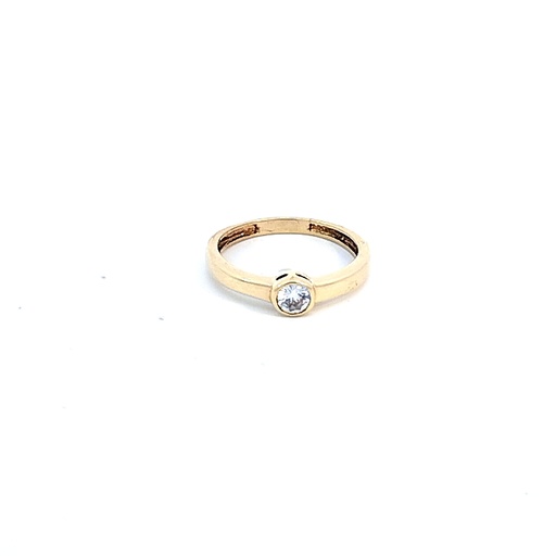[JA012] ANILLO SOLITARIO OA