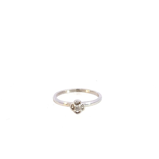 [MF072] ANILLO SOLITARIO DTE 0,05 PTS OB    