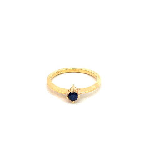 [Q007] ANILLO SOLITARIO ZAFIRO OA