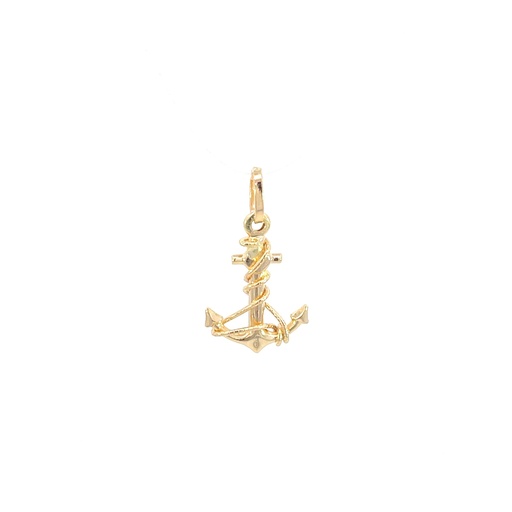 [SGA110] DIJE ANCLA ORO AMARILLO               