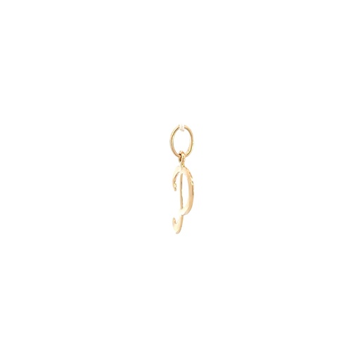 [SGA129] DIJE LETRA P ORO AMARILLO  