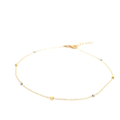 [SGA139] PULSERA BOLA TRES OROS      