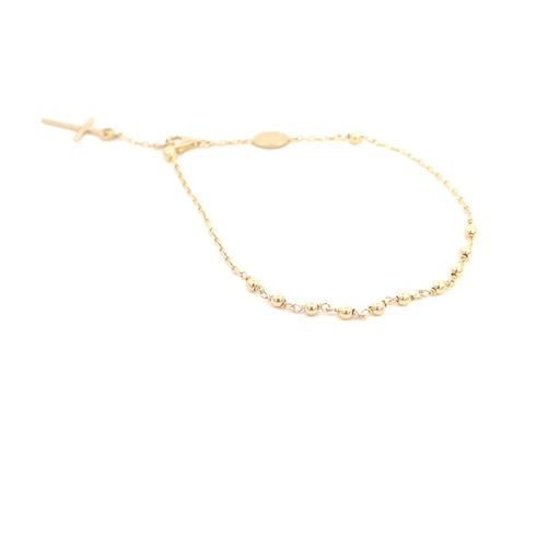 [SGA188] PULSERA DENARIO ORO AMARILLO 