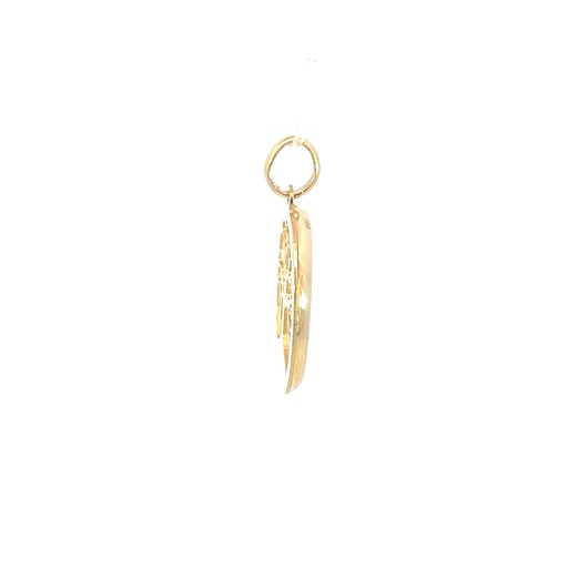 [SGA195] DIJE ARBOL DE LA VIDA NACAR ORO AMARILLO   