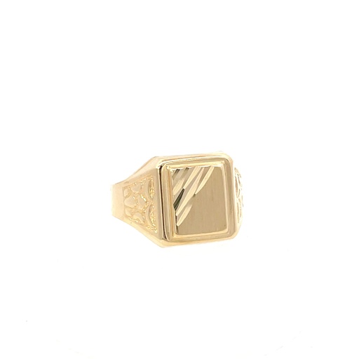 [SGA210] ANILLO CABALLERO ORO AMARILLO               