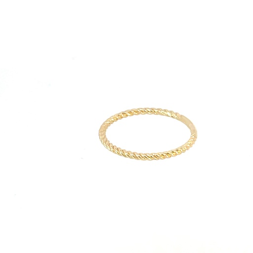 [SGA235] ANILLO MELCOCHA ORO AMARILLO   
