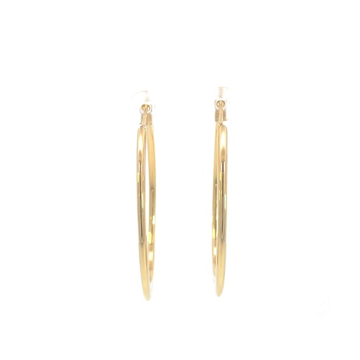 [SGA249] CANDONGAS OVALADAS ORO AMARILLO      