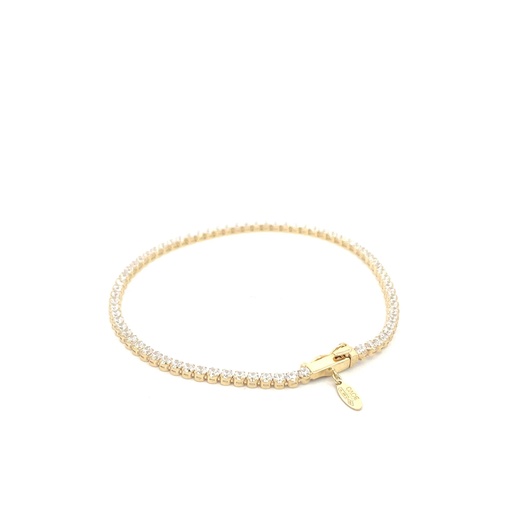 [SGA291] PULSERA TENNIS ORO AMARILLO               