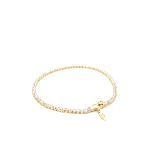[SGA292] PULSERA TENIS ORO AMARILLO               