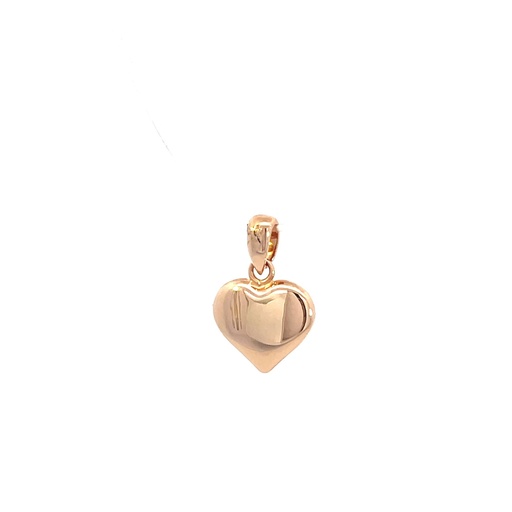 [SGA317] DIJE CORAZON ORO ROSADO               