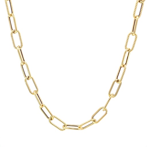 [SGA32] [SGA32] 262452 CADENA PAPER CLIP ORO AMARILLO  