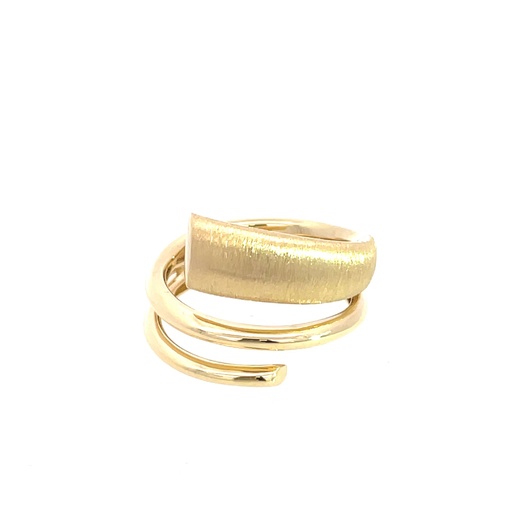 [SGA339] ANILLO ESPIRAL ORO AMARILLO               