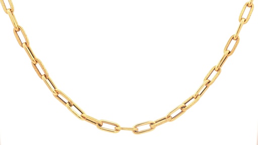 [SGA345] [SGA345] 266890 CADENA PAPER CLIP ORO AMARILLO  