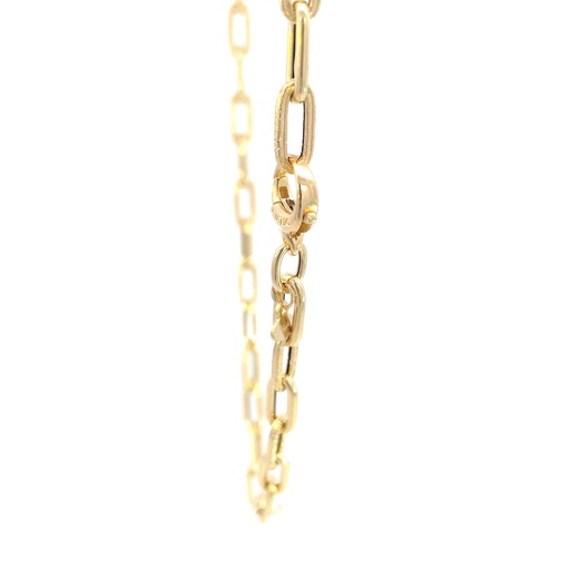 [SGA345] CADENA PAPER CLIP ORO AMARILLO            
