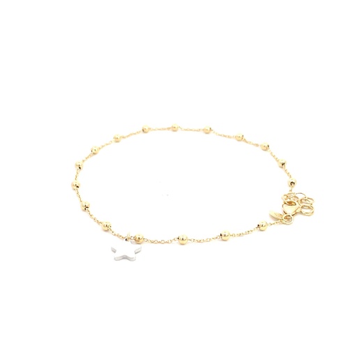 [SGA388] PULSERA ESTRELLA DOS OROS               