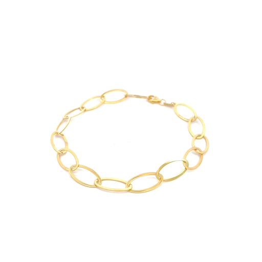[SGA400] PULSERA AROS ORO AMARILLO               