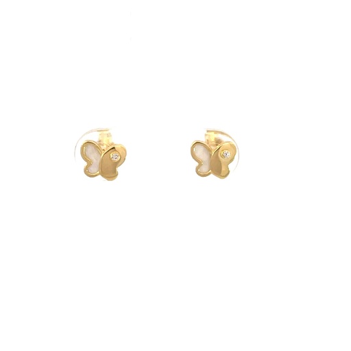 [SGA401] TOPOS MARIPOSA ORO AMARILLO               