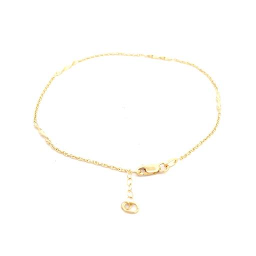 [SGA410] TOBILLERA ESPECIAL ORO AMARILLO               