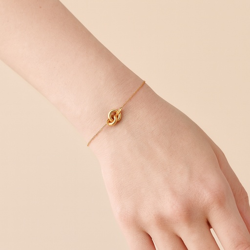 [SGA470] PULSERA AROS ORO AMARILLO